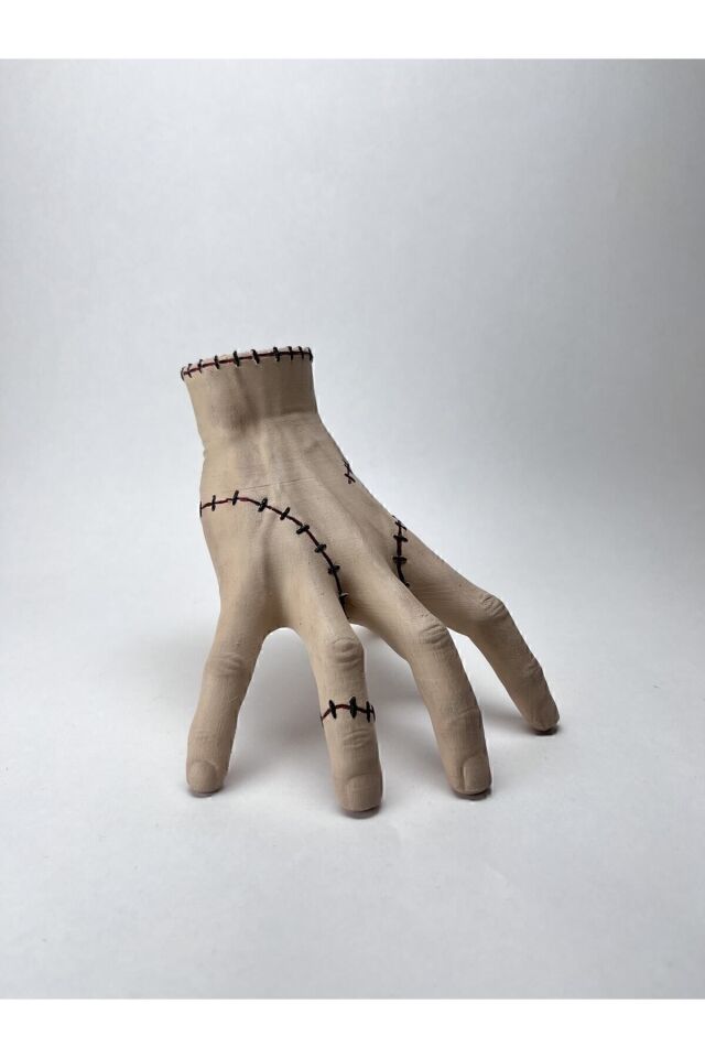 12 Cm Wednesday El Hand Şey Biblo Büst 3d Baskı Aksiyon Figürü Hediyelik Kişiye Özel 12cm